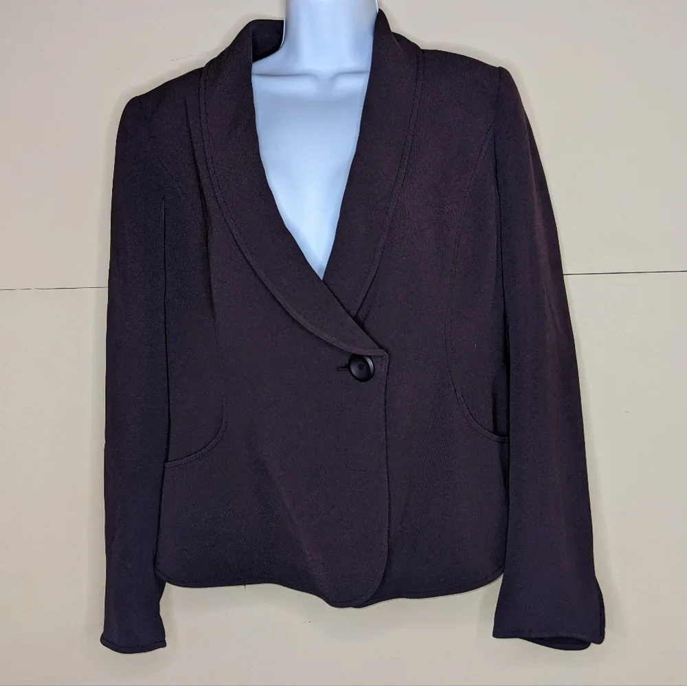 Ellen Tracy Blazer in Merlot